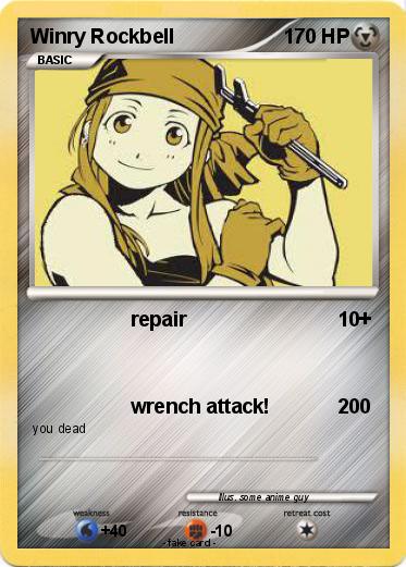 Pokemon Winry Rockbell