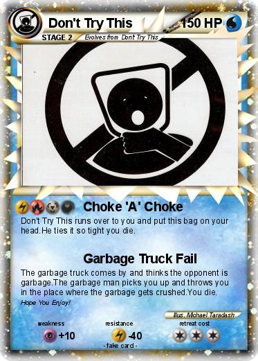 Pokemon Don't Try This