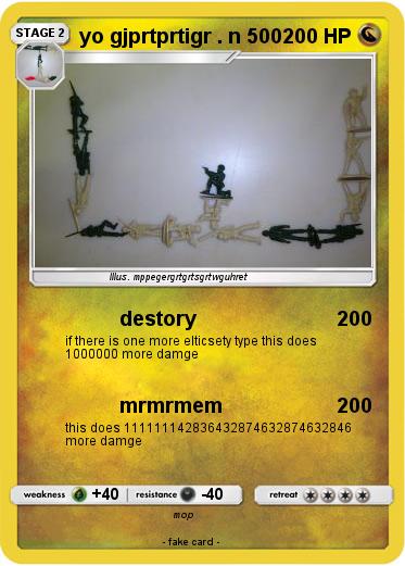 Pokemon yo gjprtprtigr . n 500