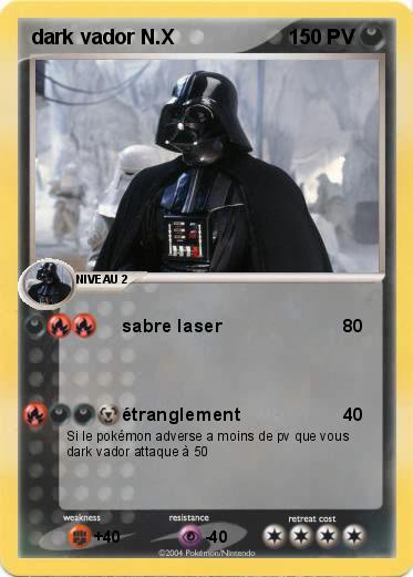 Pokemon dark vador N.X