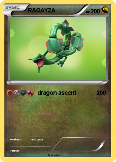 Pokemon RAQAYZA