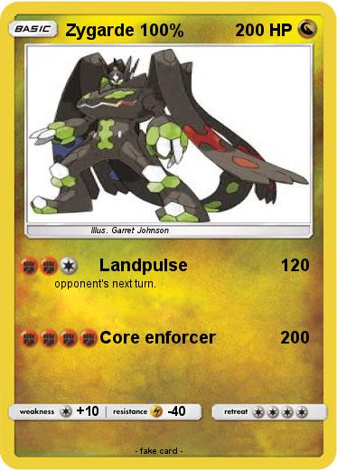 Pokemon Zygarde 100%