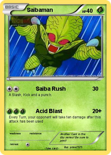 Pokemon Saibaman