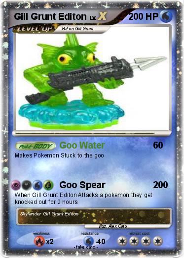 Pokemon Gill Grunt Editon