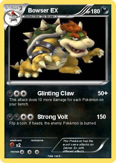 Pokemon Bowser EX