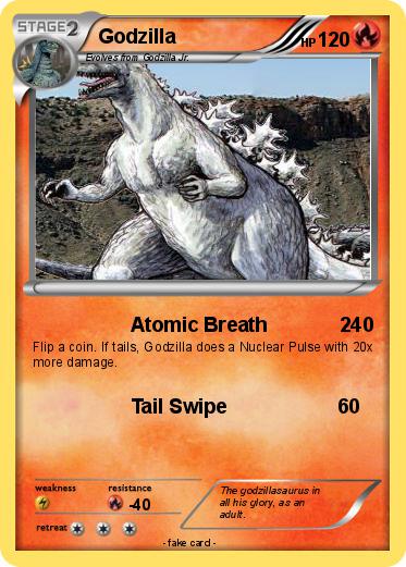 Pokemon Godzilla