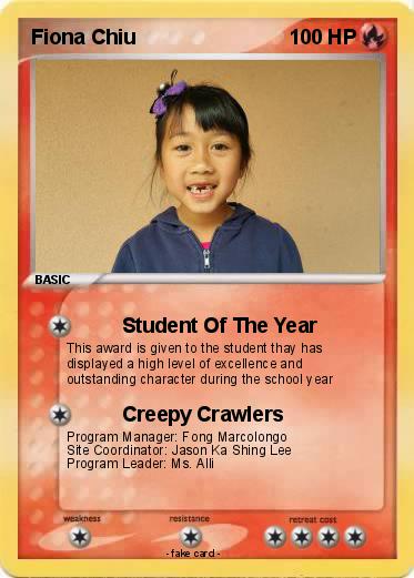 Pokemon Fiona Chiu