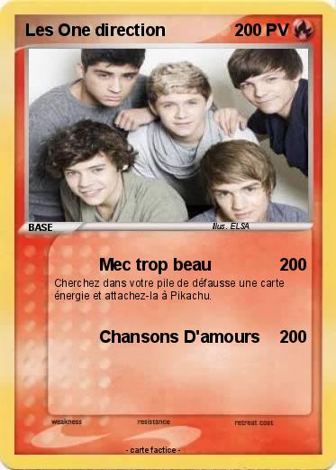 Pokemon Les One direction