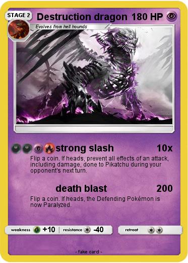 Pokemon Destruction dragon