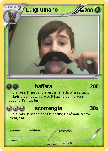 Pokemon Luigi umano
