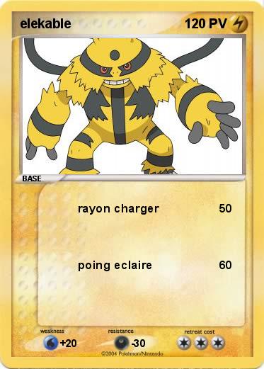 Pokemon elekable