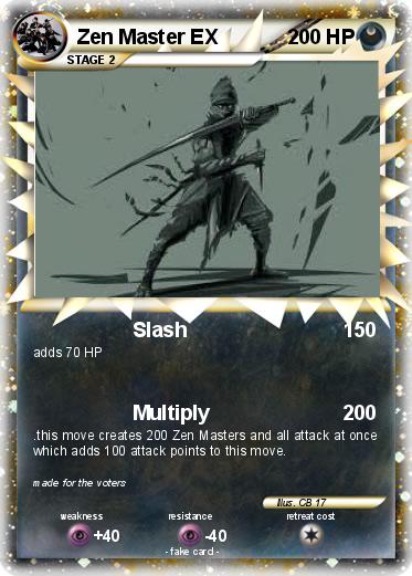 Pokemon Zen Master EX