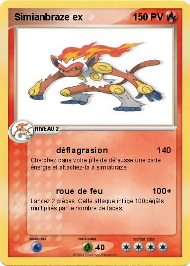 Pokemon Simianbraze ex