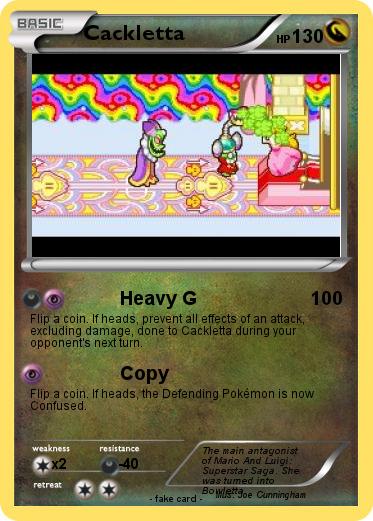 Pokemon Cackletta