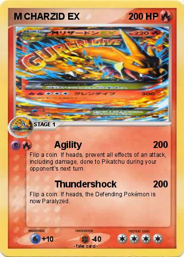 Pokemon M CHARZID EX