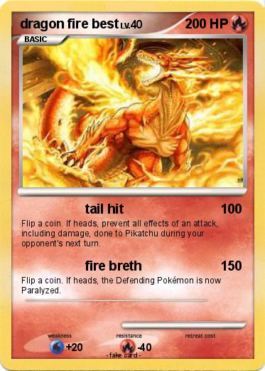 Pokemon dragon fire best