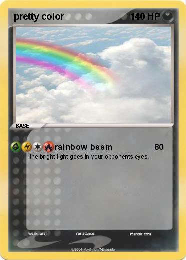 Pokemon pretty color