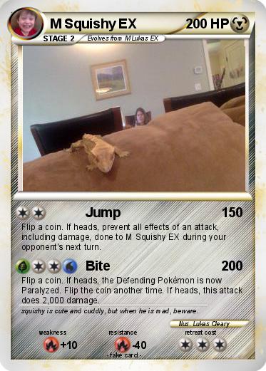 Pokemon M Squishy EX