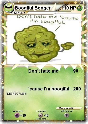 Pokemon Boogiful Booger