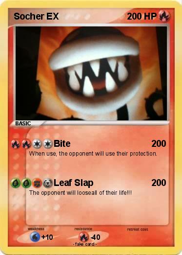 Pokemon Socher EX