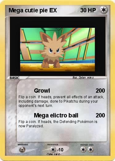 Pokemon Mega cutie pie EX