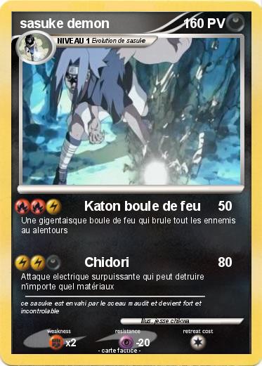Pokemon sasuke demon