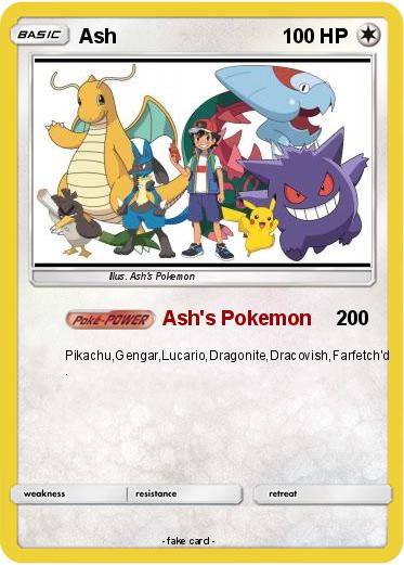 Pokemon Ash
