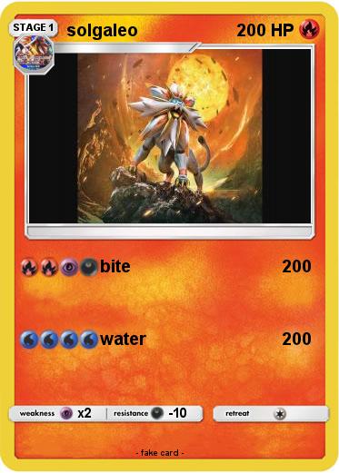 Pokemon solgaleo