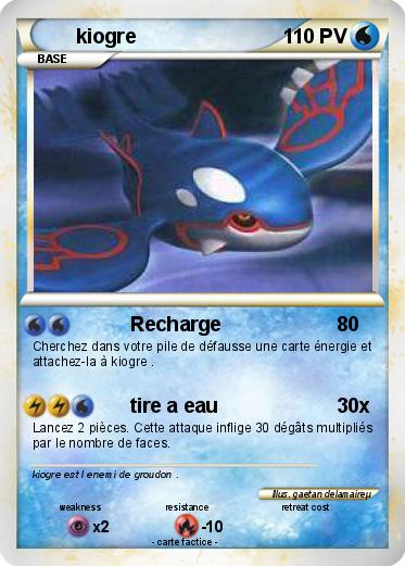 Pokemon kiogre