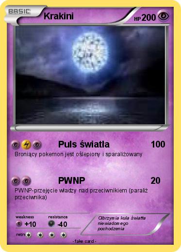 Pokemon Krakini