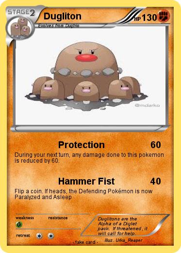 Pokemon Dugliton