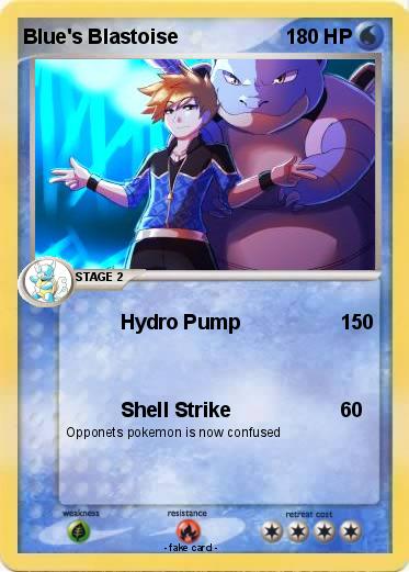 Pokemon Blue's Blastoise