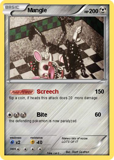 Pokemon Mangle