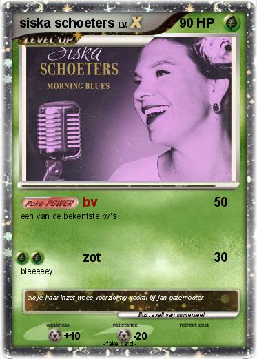 Pokemon siska schoeters
