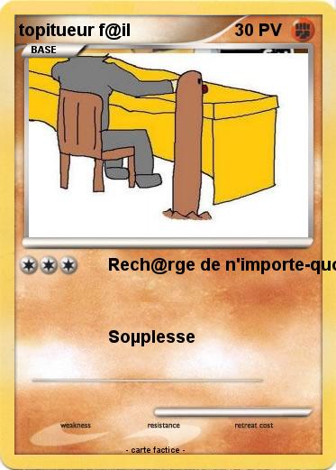 Pokemon topitueur f@il