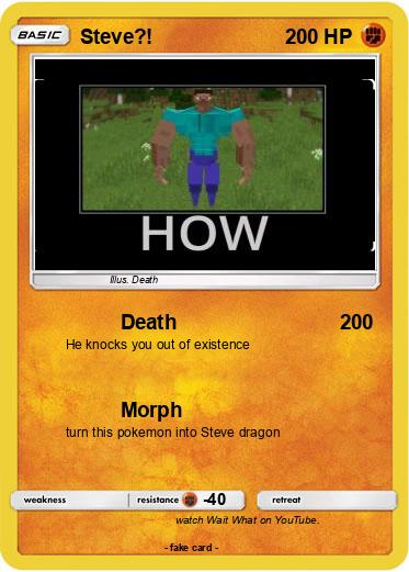 Pokemon Steve?!
