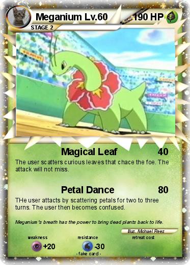 Pokemon Meganium Lv.60
