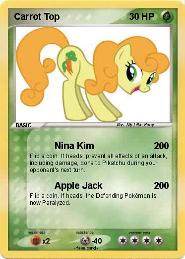 Pokemon Carrot Top
