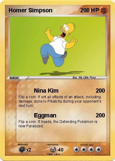 Pokemon Homer Simpson