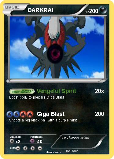 Pokemon DARKRAI