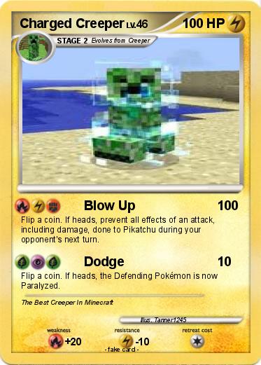 Pokemon Charged Creeper