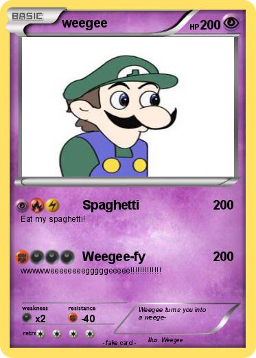 Pokemon weegee