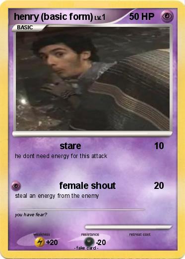 Pokemon henry (basic form)