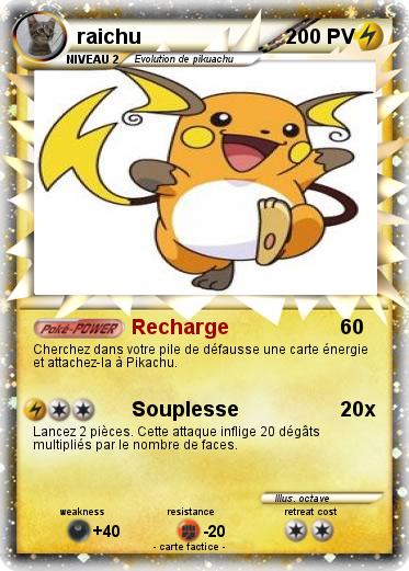 Pokemon raichu