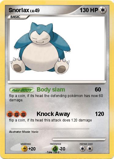 Pokemon Snorlax