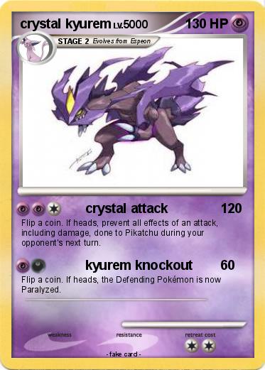 Pokemon crystal kyurem
