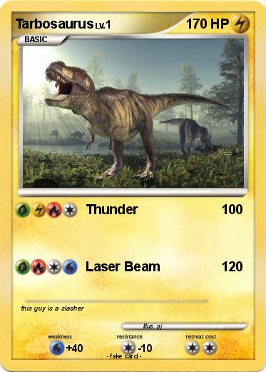 Pokemon Tarbosaurus