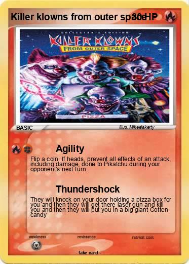 Pokemon Killer klowns from outer space