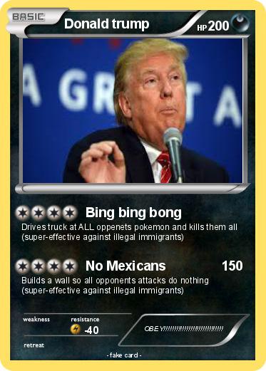 Pokemon Donald trump
