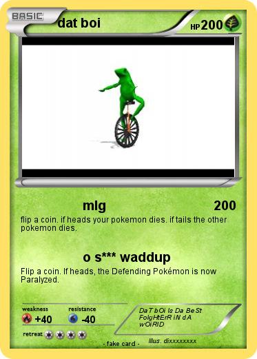 Pokemon dat boi